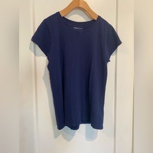 Express one eleven navy tee